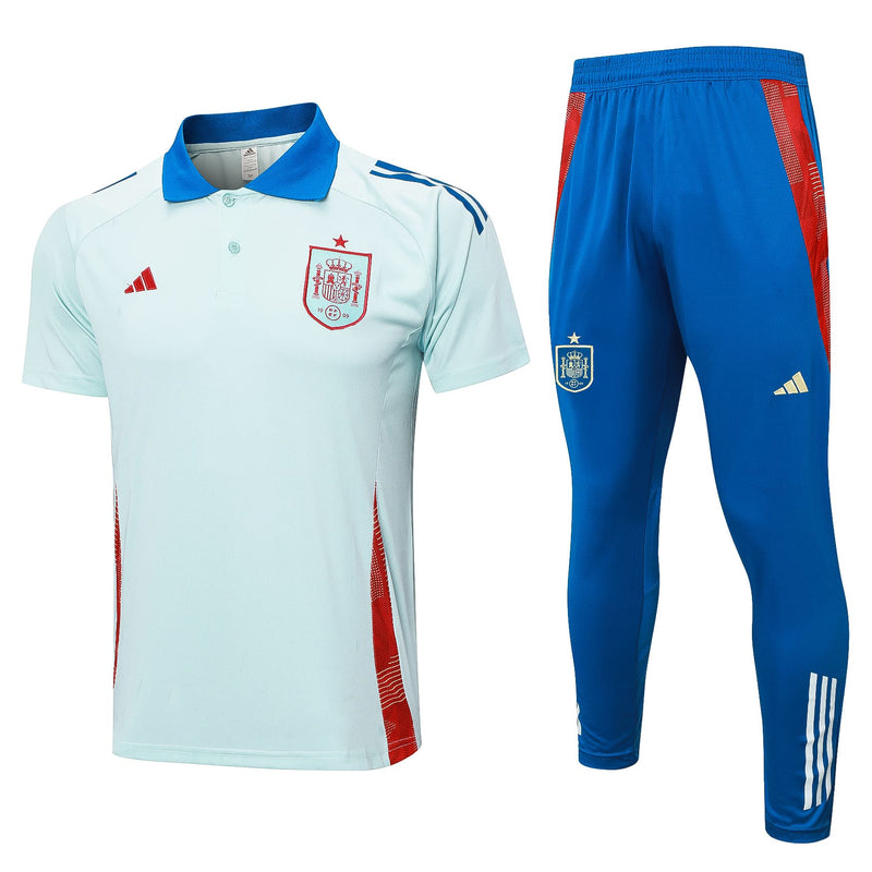 Kit Treino (Camisa + Calça) - Espanha 2024/25