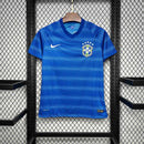 Camisa Pronta Entrega Seleção Brasil Away 2014/15 - Nike Retrô Masculina - Azul