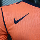 Camisa Barcelona Third 2025/26 - Nike Jogador Masculina - Laranja/Azul