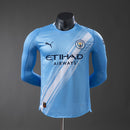 Camisa Manchester City 2025/26 - Versão Jogador - Manga Longa