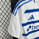 Camisa Cruzeiro Away 2025/26 - Adidas Torcedor Masculina - Branca/Azul