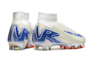 Chuteira Campo Pronta Entrega Nike Air Zoom Mercurial Superfly Elite - Branca/Azul