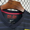 Camisa Atlético de Madrid Away 2011/12 - Nike Retrô Masculina - Preta/Azul