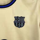 Camisa Barcelona Away 2025/26 - Nike Torcedor Masculina - Bege/Azul