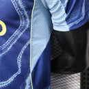 Camisa Ajax Away 2025/26 - Adidas Jogador Masculina - Azul/Amarela