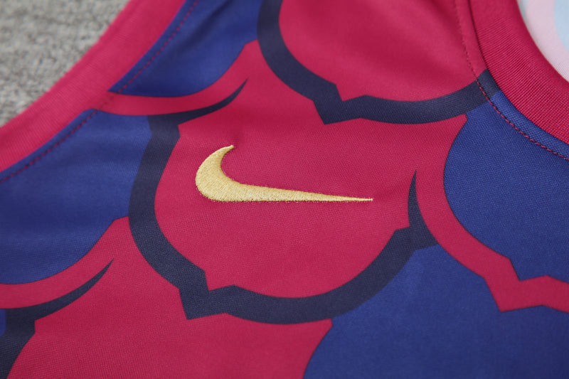 Kit Treino (Regata + Shorts) - Barcelona 2024/25