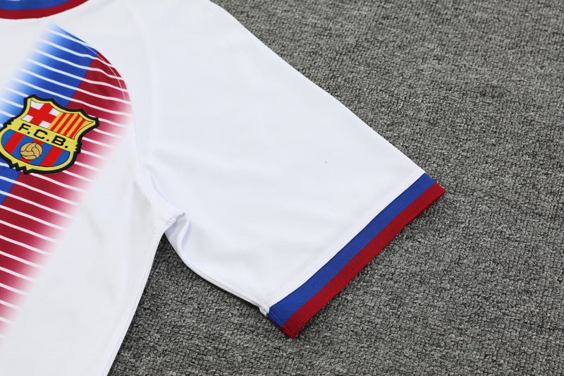 Kit Treino (Camisa + Shorts) - Barcelona 2024/25
