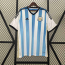 Camisa Seleção Argentina Home 2014/15 - Adidas Retrô Masculina - Branca/Azul