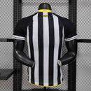Camisa Santos Away 2025/26 - Umbro Jogador Masculina - Preta/Branca