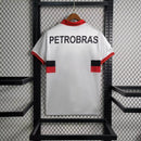 Camisa Flamengo 1986/87 - Umbro Retrô Masculina - Branca/Vermelha