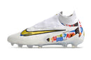 Chuteira Campo Nike Phantom GX Elite - Branca/Azul