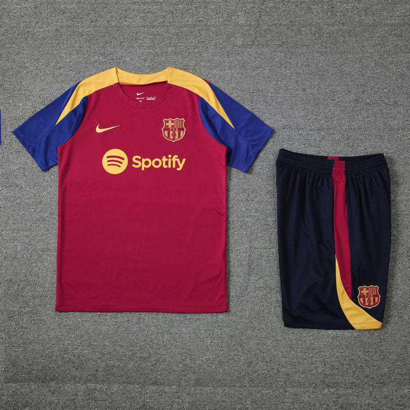 Kit Treino (Camisa + Shorts) - Barcelona 2024/25