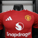 Camisa Manchester United Home 2024/25 - Adidas Jogador Masculina - Vermelha