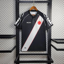 Camisa Vasco 1998/99 - Kappa Retrô Masculina - Preta/Branca