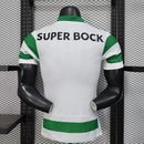 Camisa Sporting Home 2025/26 - Nike Jogador Masculina - Verde/Branca