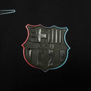 Camisa Barcelona Away 2024/25 - Nike Torcedor Masculina - Preta/Vermelha