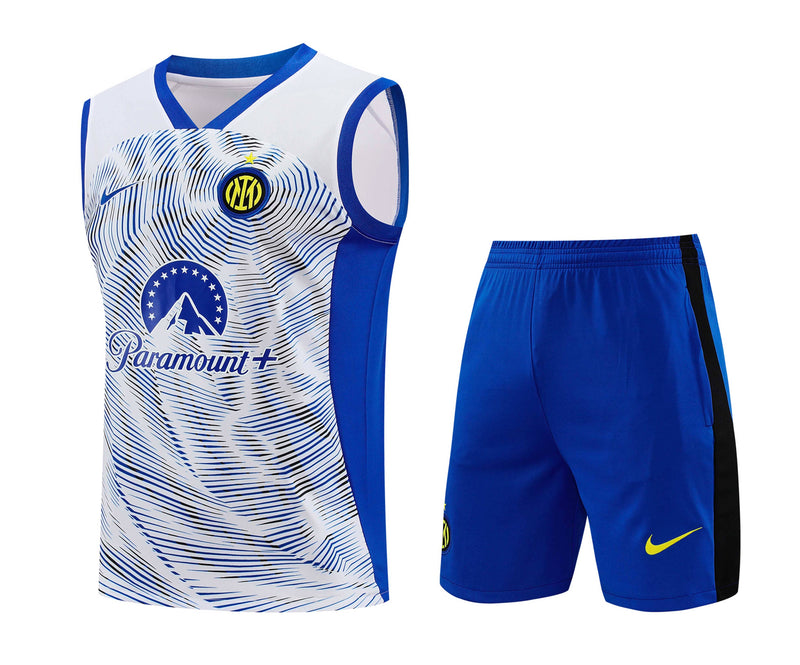Kit Treino (Regata + Shorts) - Inter de Milão 2024/25