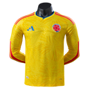 Camisa Colombia Home 2026  - Versão Jogador - Manga Longa