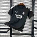 Camisa Real Madrid 2026/27 - Sports Torcedor Masculina - Preta/Branca
