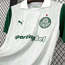 Camisa Palmeiras Away 2025/26 - Puma Torcedor Masculina - Branca/Verde