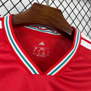 Camisa Seleção País de Gales Home 2026/27 - Adidas Torcedor Masculina - Vermelha/Verde