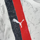 Camisa Manchester City Away 2025/26 - Puma Torcedor Masculina - Branca/Vermelha