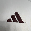 Camisa Pronta Entrega Roma Away 2024/25 - Adidas Torcedor Masculina - Branca/Laranja