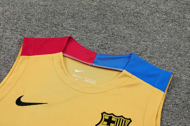 Kit Treino (Camisa + Shorts) - Barcelona 2024/25