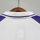 Camisa Fiorentina Away 1998/99 - Fila Retrô Masculina - Branca/Roxa
