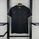 Camisa Pronta Entrega Manchester United 2025/26 - Adidas Torcedor Masculina - Preta/Amarela