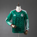 Camisa México 2026 - Manga Longa - Torcedor Masculina