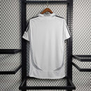 Camisa Pronta Entrega Real Madrid Home 2006/07 - Adidas Retrô Masculina - Branca/Cinza