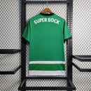 Camisa Sporting Home 2023/24 - Nike Torcedor Masculina - Verde/Branca