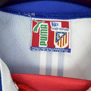 Camisa Atlético de Madrid 1996/97 - Puma Retrô Masculina - Branca/Azul