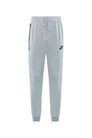 Kit Conjunto Nike Tech Fleece - Jaqueta e Calça- Cinza/Preta