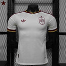 Camisa Seleção Espanha Away 2026/27 - Adidas Jogador Masculina - Bege/Bordo
