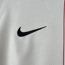 Camisa Pronta Entrega Chelsea Away 2025/26 - Nike Torcedor Masculina - Bege/Vermelha