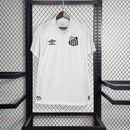 Camisa Santos Home 2025/26 - Umbro Torcedor Masculina - Branca/Preta