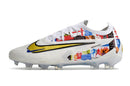 Chuteira Campo Nike Phantom GX Elite - Branca/Azul