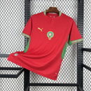 Camisa Seleção Marrocos Home 2026/27 - Puma Torcedor Masculina - Vermelha/Verde