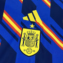 Camisa Seleção Espanha Pré Jogo 2026/27 - Adidas Torcedor Masculina - Azul/Laranja