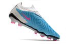 Chuteira Campo Nike Phantom GX Elite - Branca/Azul