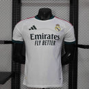 Camisa Real Madrid Home 2026/27 - Adidas Jogador Masculina - Branca/Preta