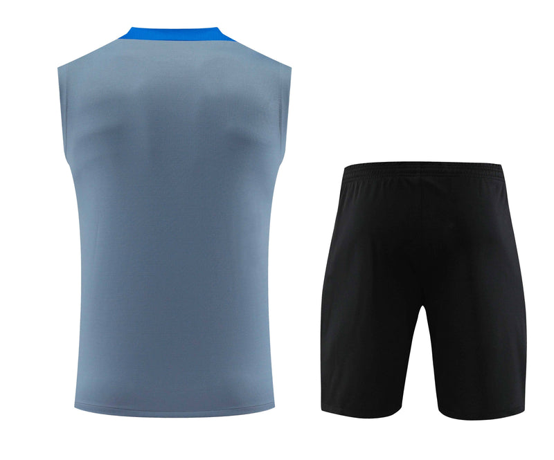 Kit Treino (Regata + Shorts) - Inter de Milão 2024/25