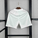 Shorts Santos Home 2011/12 - Nike Retrô Masculina - Branca/Preta