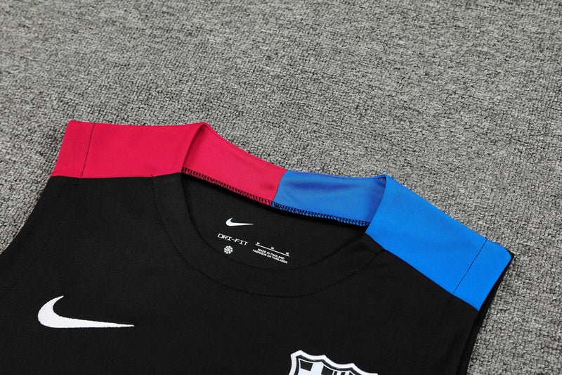 Kit Treino (Camisa + Shorts) - Barcelona 2024/25