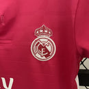 Kit Infantil Real Madrid Away 2014/15 - Adidas Retrô - Rosa