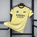 Camisa Arsenal Away 2026/27 - Adidas Torcedor Masculina - Amarela/Preta