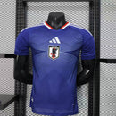 Camisa Seleção Japão Home 2026/27 - Adidas Jogador Masculina - Azul/Branca