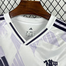 Camisa Manchester United Away 2025/26 - Adidas Torcedor Masculina - Branca/Lilás